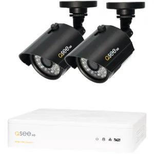 Kit DVR 4 canales 720P  2 camaras disco 1 Tb  pn: QTH4-2Z3-1