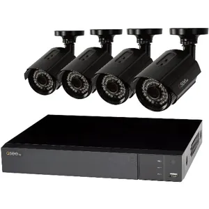 Kit DVR 8 canales 1080P 4 camaras disco 1 Tb pn:QTH83-4CN-1
