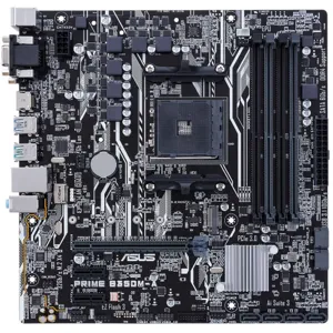 Tarjeta madre Prime B350M-A/CSM Micro ATX AM4 - AMD B350 Ryzen  pn Prime B350M-A/CSM