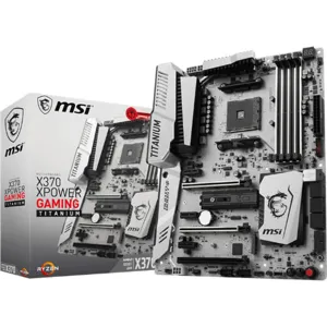 Tarjeta madre X370 Xpower Gaming Titanium  ATX - AM4  pn  X370 Xpower Gaming Titanium