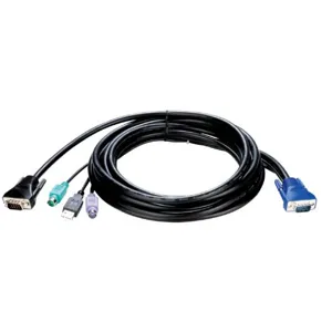 Cable in 3mts (10ft) USB/PS2 for KVM-440/450 pn.KVM-402