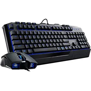 Combo Teclado Mouse DEVASTATOR II BLUE LED KEYBOARD MOUSE pn SGB-3030-KKMF1-SP