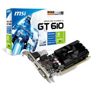 Tarjeta Video GeForce GT 610 810M 2GB DDR3  64Nit LP DX11 HDMI  pn: N610-2GD3/LP