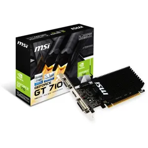 Tarjeta de video GT710 1GB VGA NVD  DDR3 VGA   pn VC170MSI03