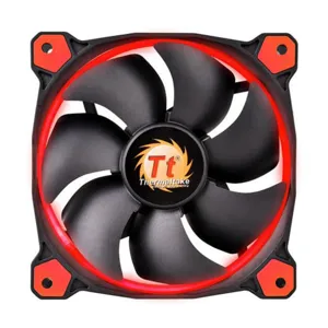 Ventilador 120mm Riing 12 LED (Rojo)   pn: CL-F038-PL12RE-A