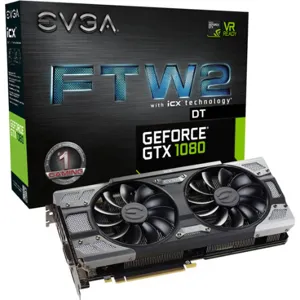 Tarjeta de video Nvidia GTX 1080 GAMING 8GB GDDR5X FTW2 DT  pn  08G-P4-6684-KR