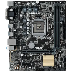 Tarjeta Madre B150M-K D3 MICRO ATX LGA1151 DDR3   pn B150M-K D3