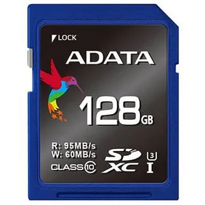 Memoria SDXC 128GB UHS-I U3 4K AZUL  pn   SSDADASX128GUI3CL10R