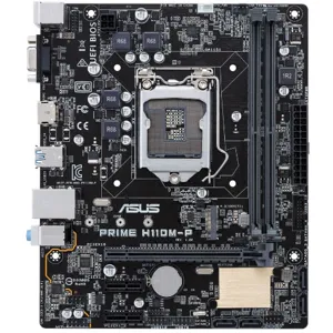 Tarjeta Madre Asus Prime H110m-p 1151 2 x DDR4 2400-2133 MHz,  M.2 , 4 x USB 3.1 VGA HDMI Micro ATX  pn 90MB0UR0-M0AAY0