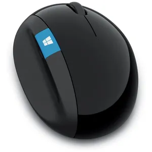 Mouse inalámbrico Microsoft Sculpt Ergonomic, Diseño ergonómico avanzado, USB - L6V-00001