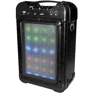 Parlante Karaoke 5" Luces BT FM SD REMOTO