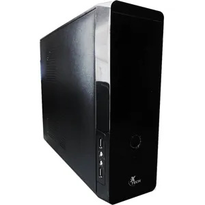 Gabinete SLIM ITX  XTQ-300 con fuente de 500W,  USB 2,0*2 AUDIO