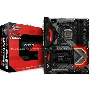 Tarjeta Madre Fatal1Ty Z370 Gaming K6 4x DDR4 Qua pn: F1TY Z370 GAMING K6