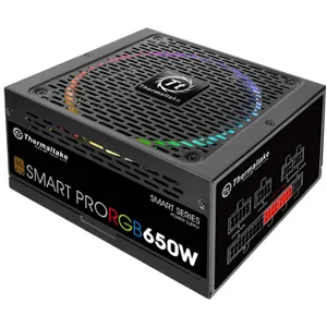 Fuente de poder 650W PSU SMART PRO RGB 650W   pn PS-SPR-0650FPCBUS-R
