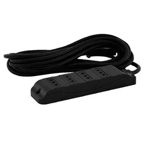 Alargador 4 salidas 5m Negro pn.I16019ACA2514N