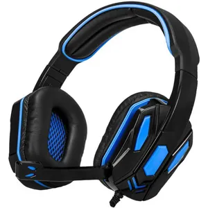 Audífonos Gaming Combat USB Negro/Azul pn: ARG-HS-2845BK