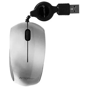 Mouse Retractil USB 2.0 plata pn: ARG-MS-0007S