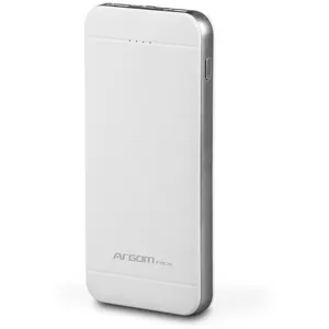 Bateria externa recargable moviles 10000 mAh blanco pn: ARG-PB-1110WT