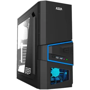 Gabinete ATX Mid tower Gaming Sirius 206 lado transparente pn: AZZA-SIRIUS-206