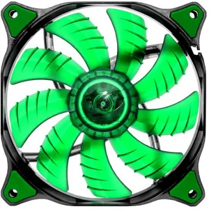 Ventilador gabinete 120mm transparent green pn: 3512025.0094