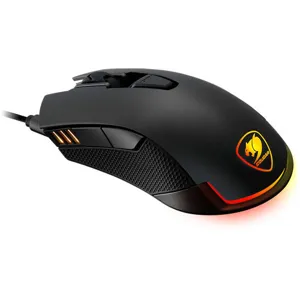 Mouse Revenger 6 botones 12000dpi alambrico USB negro pn: 3MREVWOI.0001