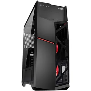 Gabinete ATX Mid tower Gaming Golem 221 lado transparente pn: AZZA-GOLEM-221