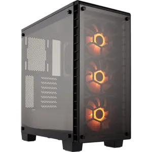 Gabinete Crystal 460X RGB Mid-Tower ATX vidrio templado pn: CC-9011101-WW
