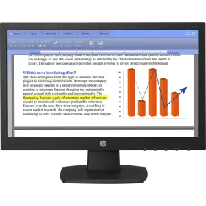 Monitor HP V194 Pantalla 18,5" HD (1366 x 768) VGA - V5E94AA#ABM