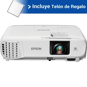 Proyector S39 3300 Lum SVGA HDMI/VGA pn.V11H854020 Incluye Bolso  y Telón de Regalo