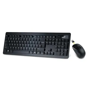 Combo Teclado Mouse Inalambrico SlimStar 8005 USB Smart Genius pn.31340006102