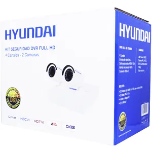 KIT DVR Turbo 1080P 4 canales +2 cámaras pn: HY-DVR4CAM