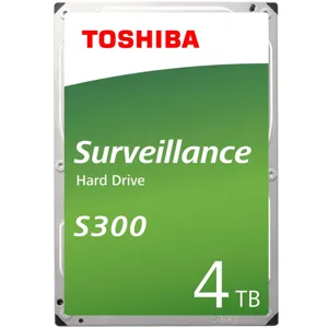Disco Duro 4TB Videovigilancia HDD 5400RPM 128MB (S300) up to 32 cameras  pn HDWT140UZSVA