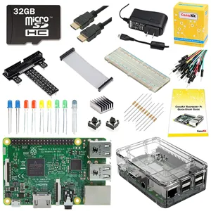 Kit Raspberry Pi 3 Ultimate Starter , 32 Gb Edition pn: B01C6Q4GLE