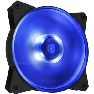 Ventilador 120cm Cooler Master MasterFan MF120L Blue Led, pn R4-C1DS-12FB-R1