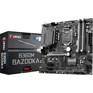 Tarjeta madre B360M BAZOOKA INTEL MATX MB 4DIMM  pn B360M BAZOOKA