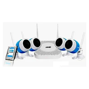 Kit NVR 4 camaras inalámbrico pn: LW4AN4W1B