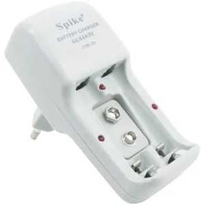 Cargador básico uso dos pilas AA-AAA-batería 9 volt ni-mh No incluye pilas pn: CHB-2NWS