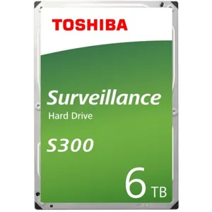 Disco duro 6TB Desk Internal HDD 7200RPM 128MB (S300) up to 64 cameras pn HDWT360UZSVA