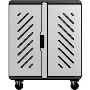 Carro porta notebooks Tipo B 45 unidades  97cm x 124cm x 58cm pn: B-45