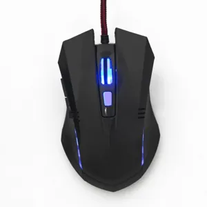 Mouse Gamer 2400DPI moderno diseño Azul pn.MGG-008