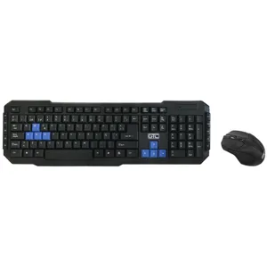 Combo Teclado  + Mouse Gamer Inalambrico Ergonometrico pn.CBG-007