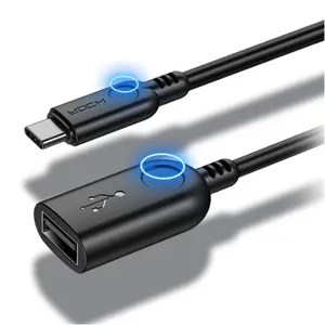 Adaptador de USB-C a USB OTG Negro pn RCB0603-95902