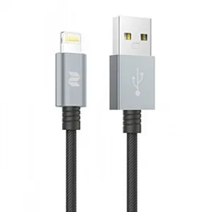 Cable Lightning Certificado 1Mts Negro 2.4 Amp. pn RCB0425-12374