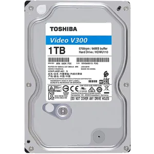 Disco Duro 1TB Videovigilancia 5700RPM 64MB (V300) up to 4 cameras  pn HDWU110UZSVA