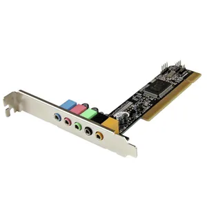 Tarjeta de Sonido PCI con Sonido Envolvente Surround de 5.1 Canales