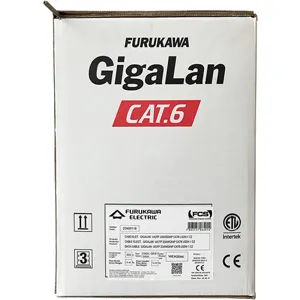 Caja de cable U/UTP Gigalan cat 6 verde 305m LSZH pn: 23400083