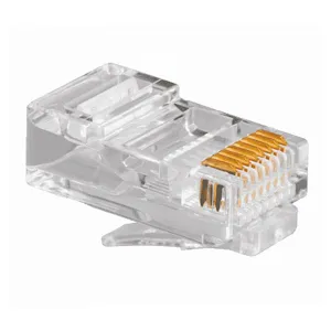 Conector RJ45 macho Cat 6 unifilar 50 unidades  pn: 35050282