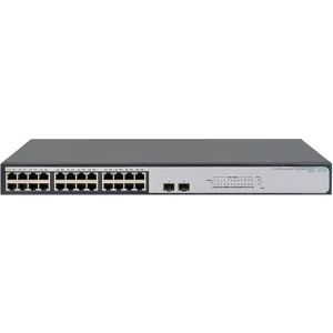 Switch Serie 1420 No Admin 10/100/1000 (24G) ports + 2SFP GE Modelo: JH017A