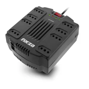 Regulador Voltaje FVR-1202C 1200VA/600W 8 tomas Out 220V