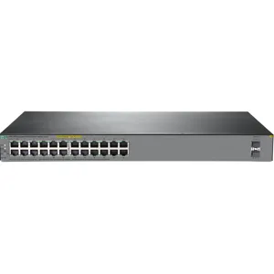 Switch Serie 1920S Admin 10/100/1000 (24G) ports 2SFP GE PoE+ 370Watts Modelo: JL385A
